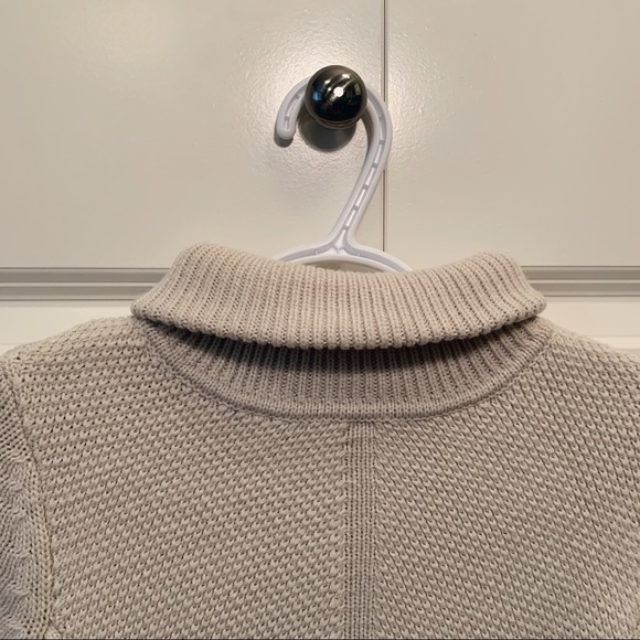 Mock Turtleneck Sweater with Side Zippers - Picture 4 of 6